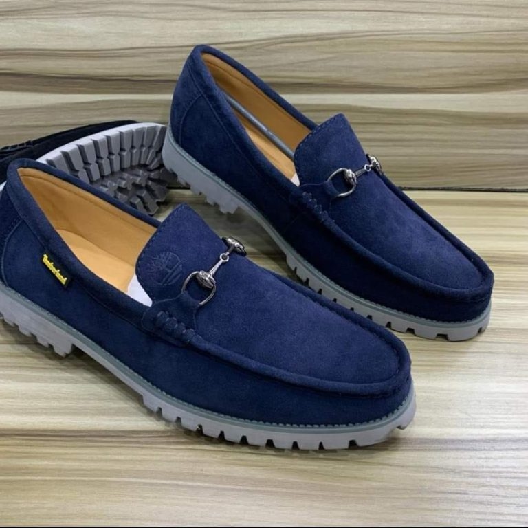 Timber Navy Blue With Chain Suede 2023