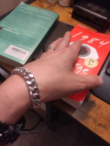 Silver Hand Bracelet 22