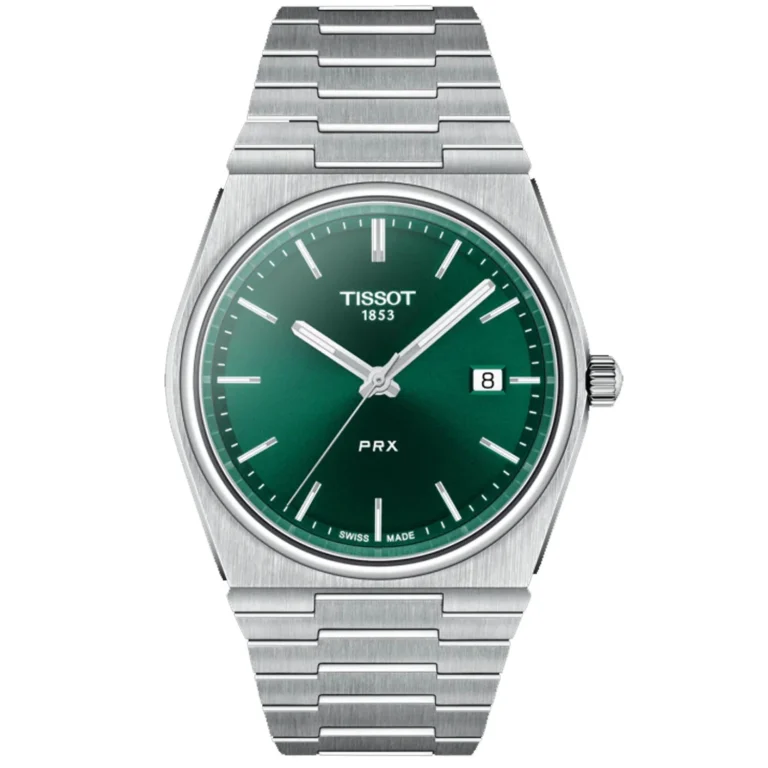 Tisssot Green Dial Face