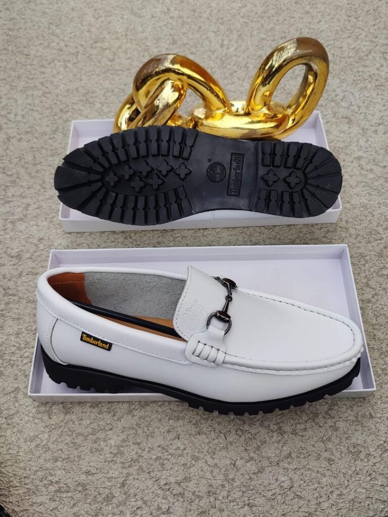 White Timberland Leather 2026