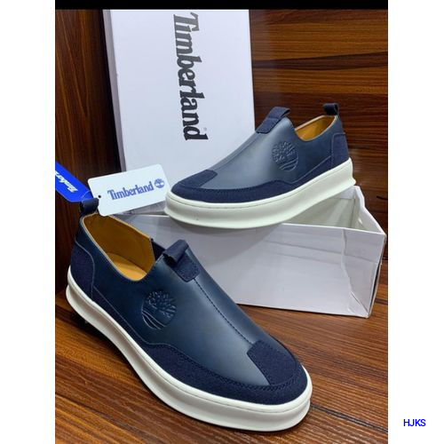 Navy Blue Timberland Loafers With White Sow 2026 2