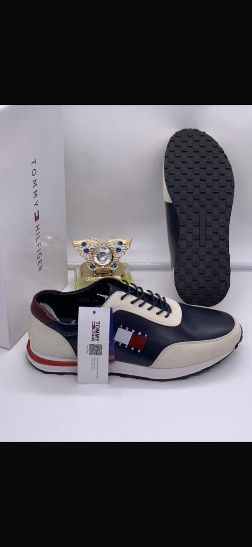 White Blue Tommy Hilfiger Sneakers 2